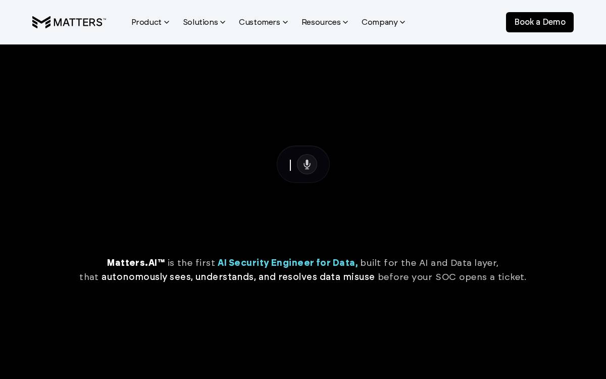 Matters Ai website preview