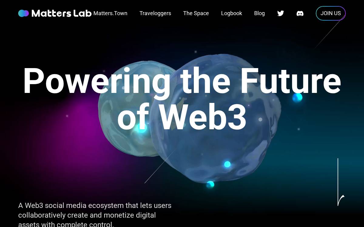 Matters Lab website preview