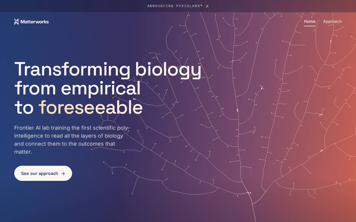 Matterworks Website website preview