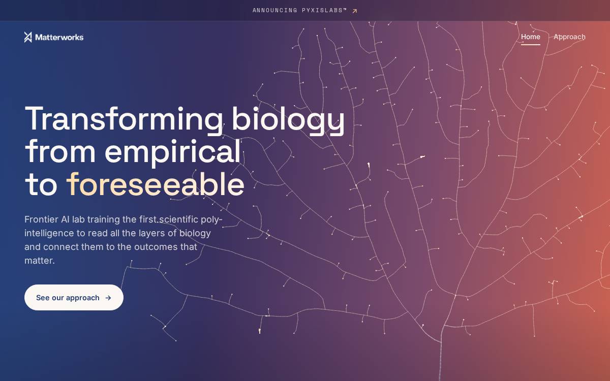 Matterworks website preview
