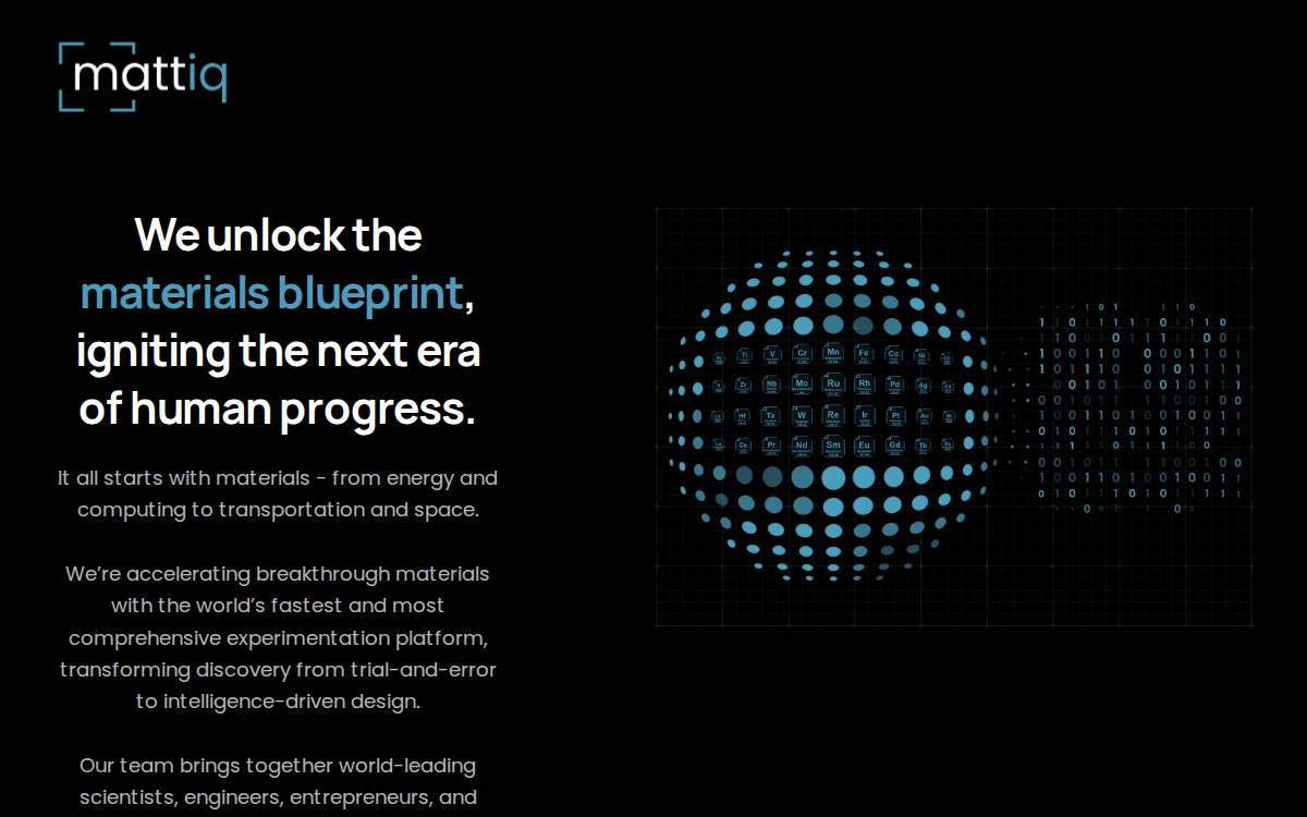 Mattiq website preview