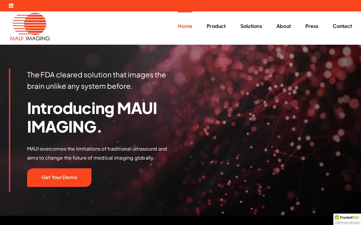 Maui Imaging website preview