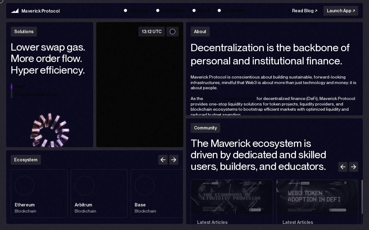 Mav website preview