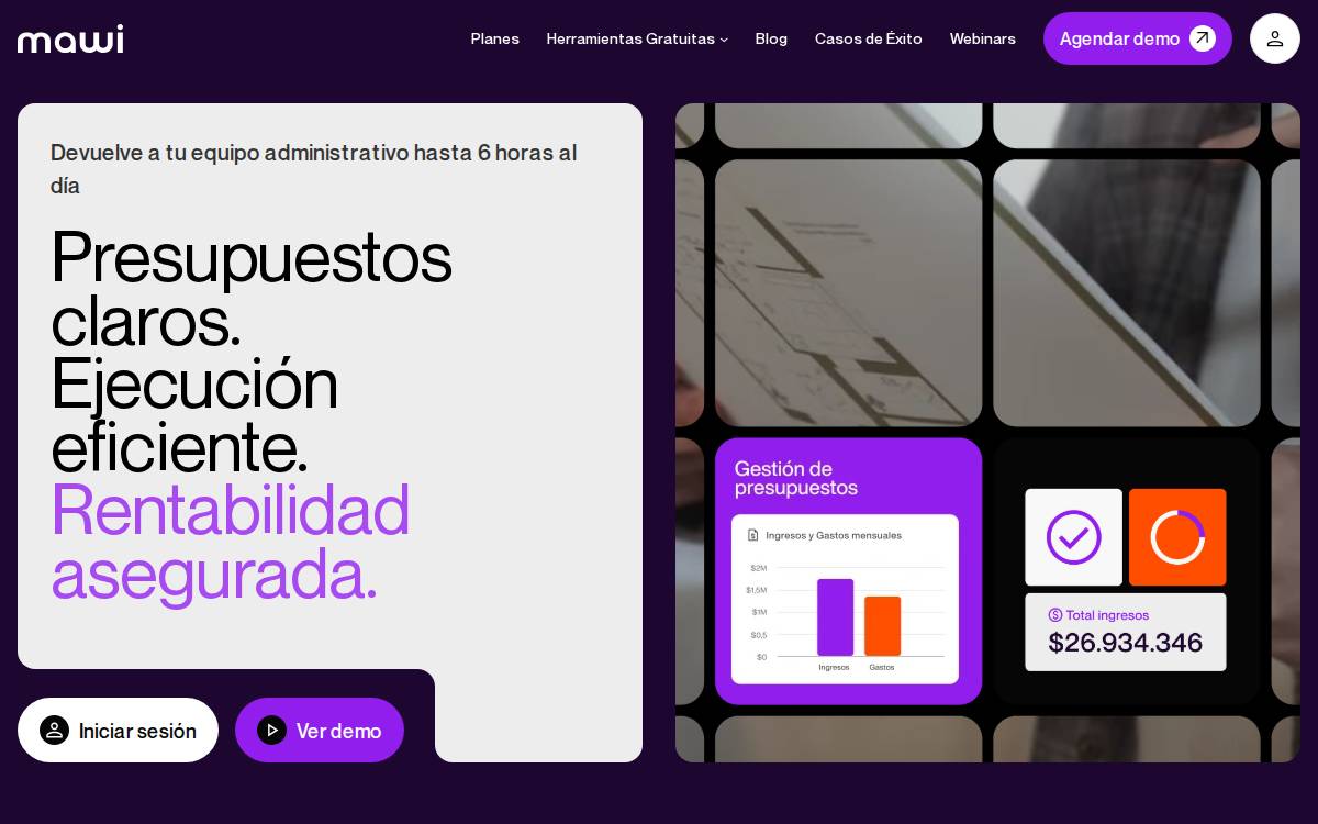 Mawi website preview