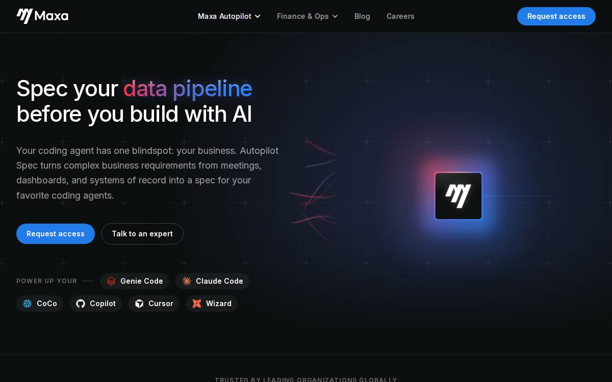 Maxa website preview