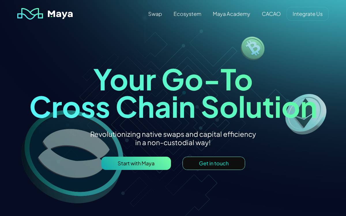 Maya website preview