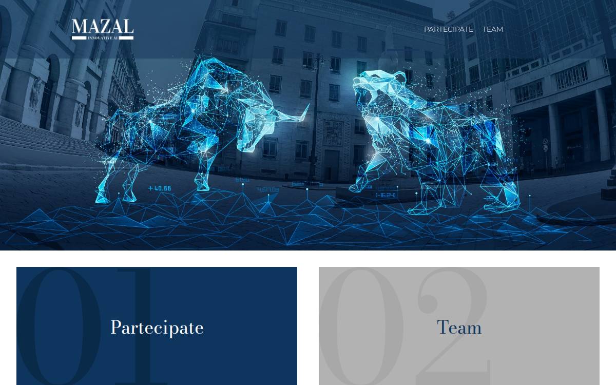 Mazalinnovativeai website preview