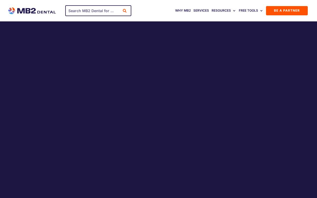 Mb2 Dental website preview