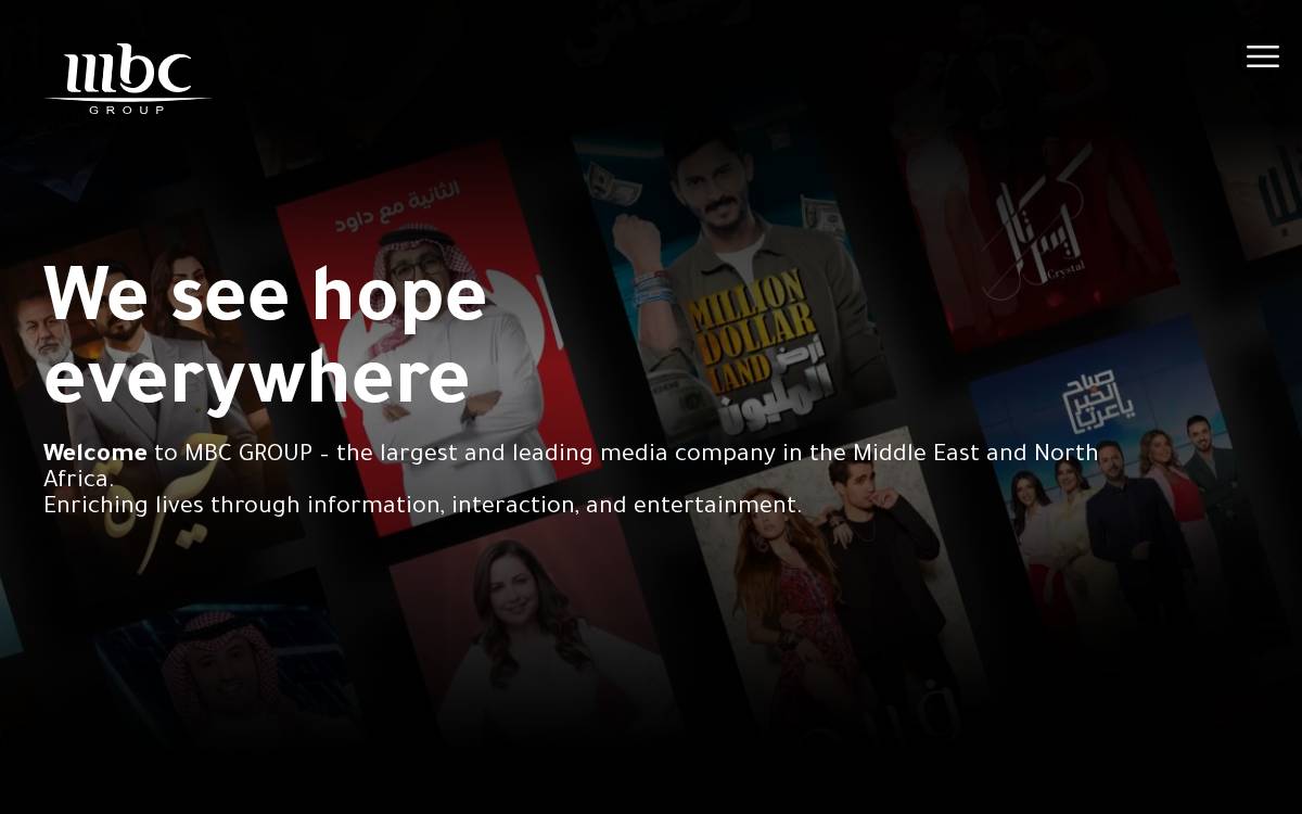 MBC website preview