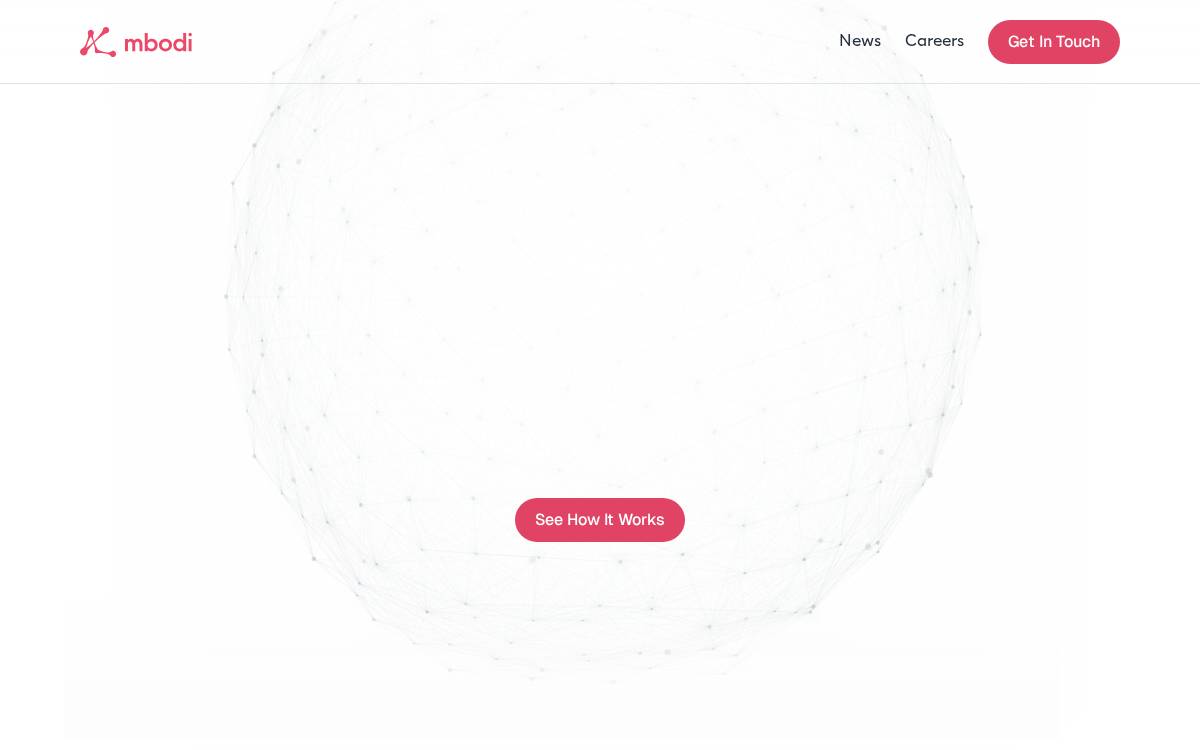 Mbodi AI website preview