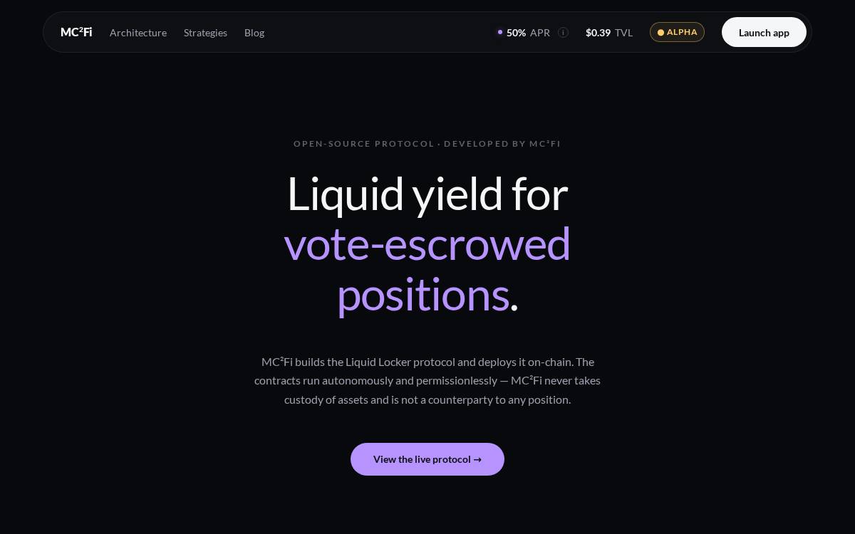 Mc2 website preview