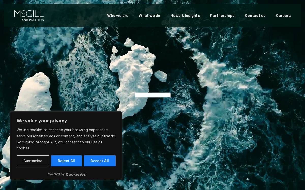 Mcgill And Partners website preview