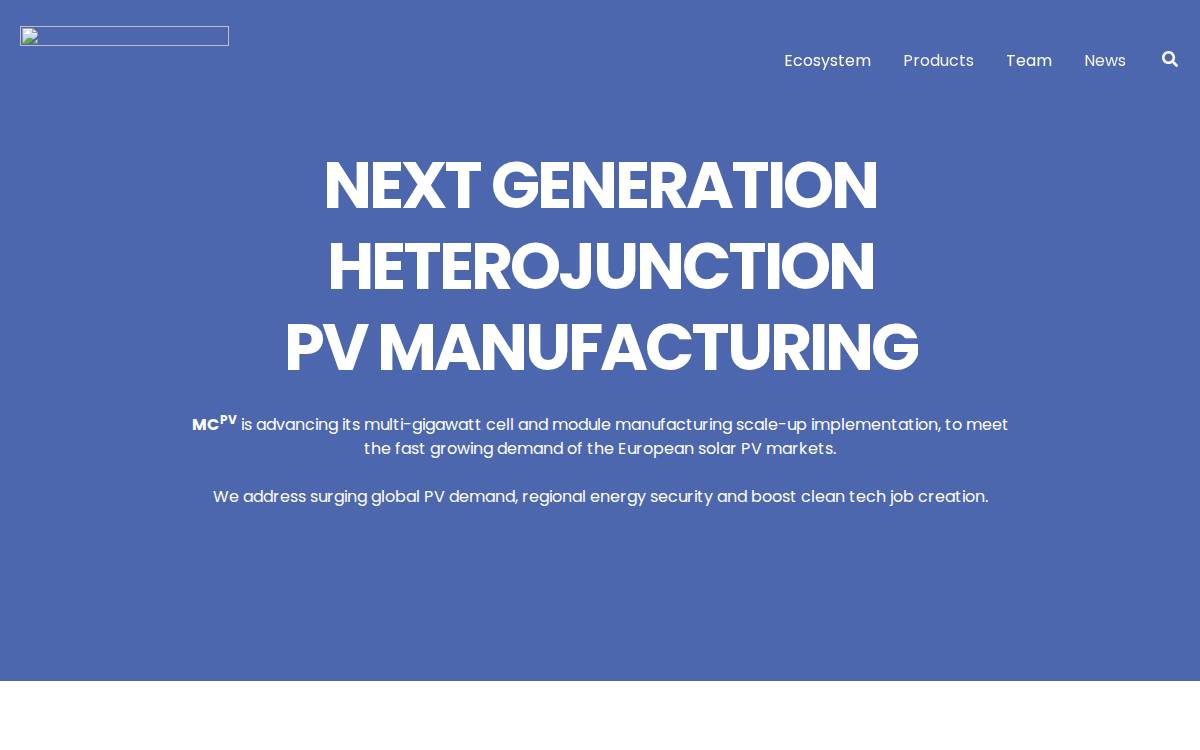MCPV website preview