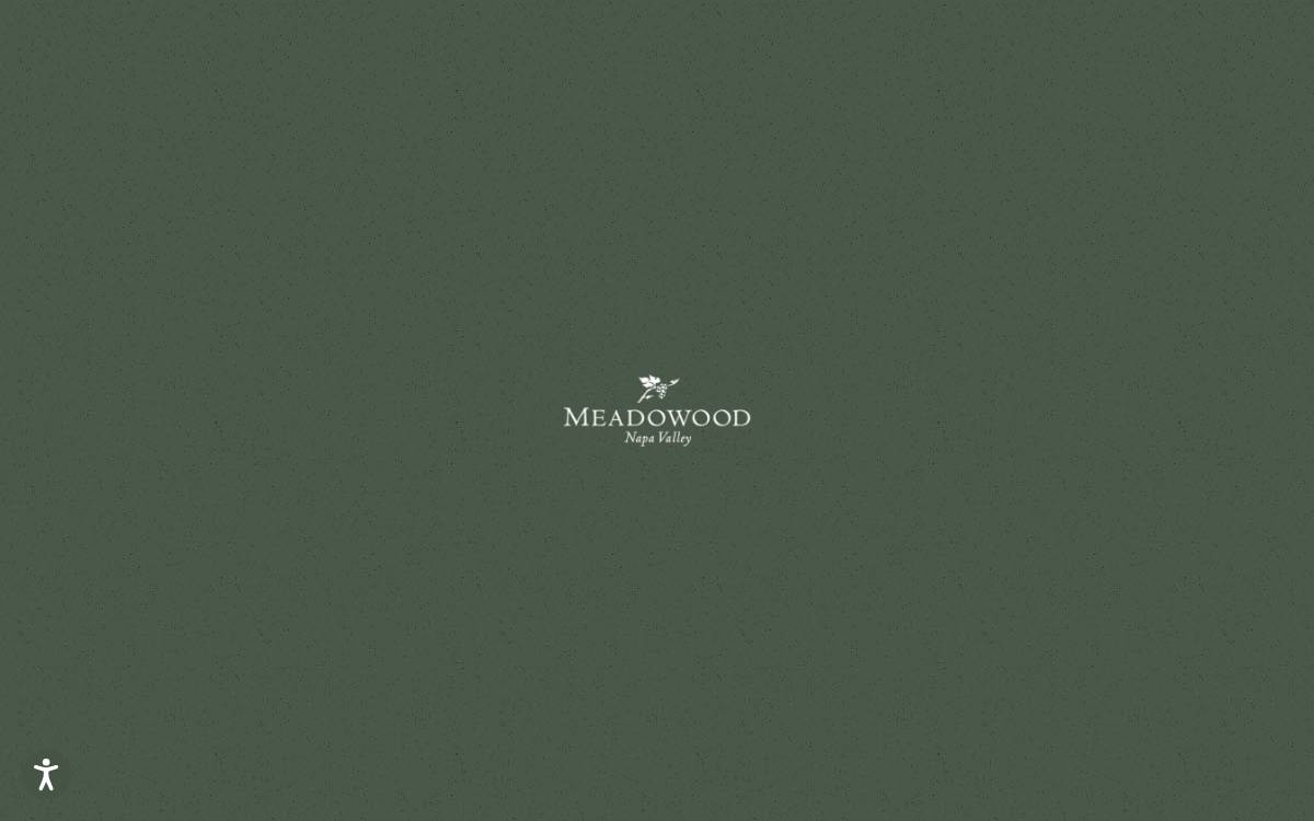 Meadowood Napa Valley website preview