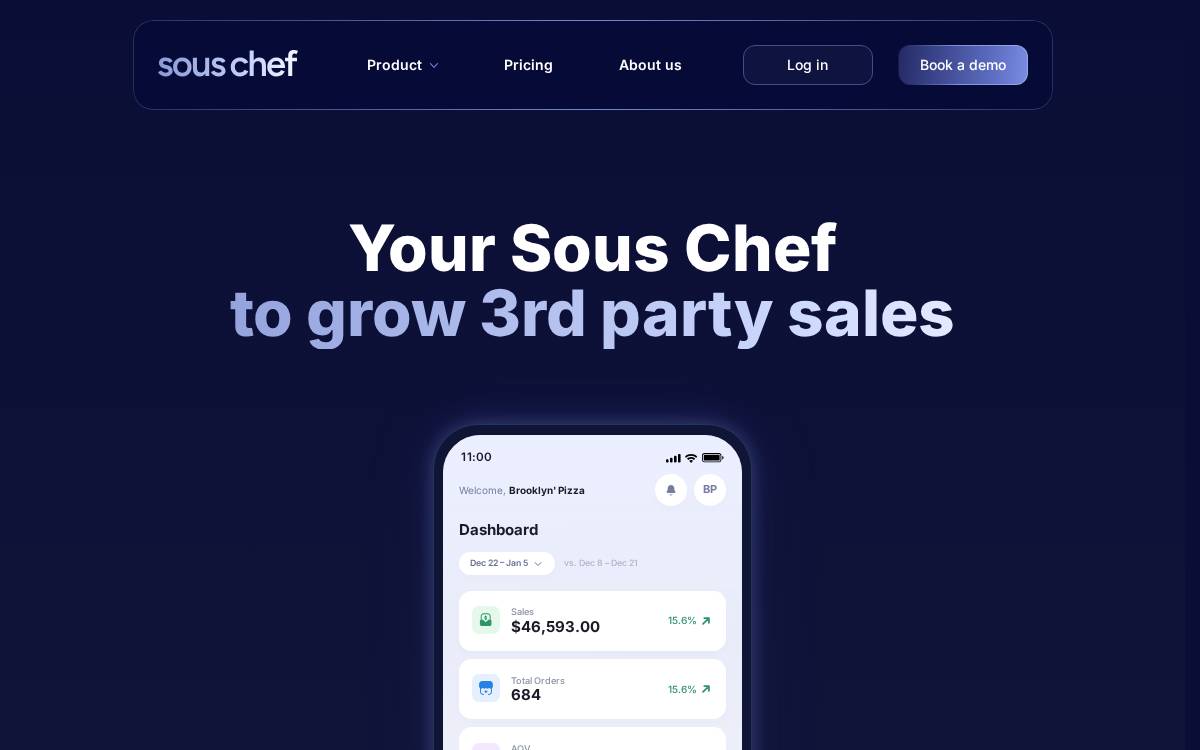 MealCo website preview