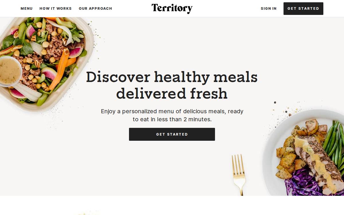 Mealogic website preview