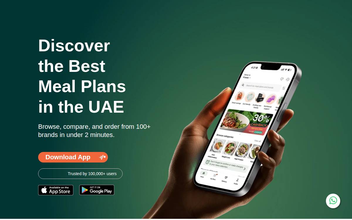 MealPlanet website preview