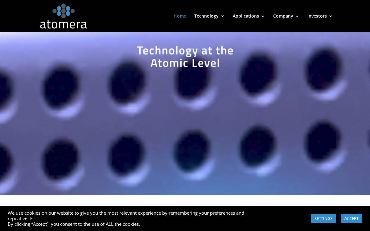 Mears Technologies website preview