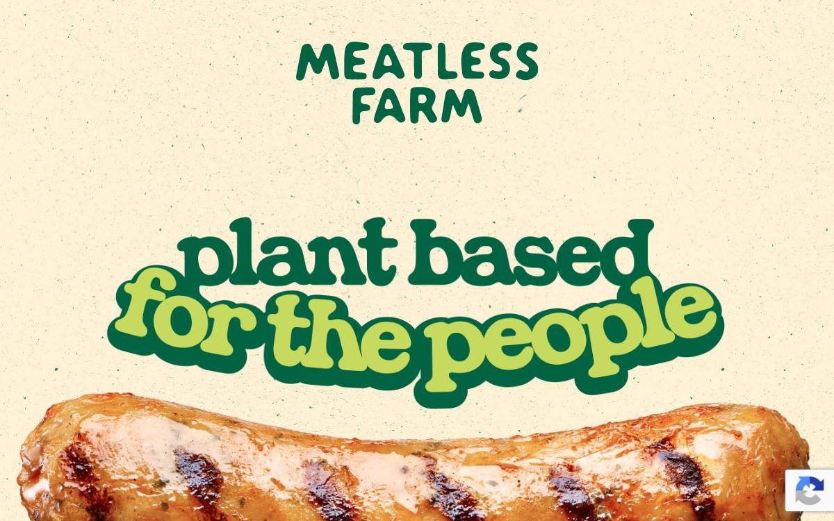 Meatless Farm website preview