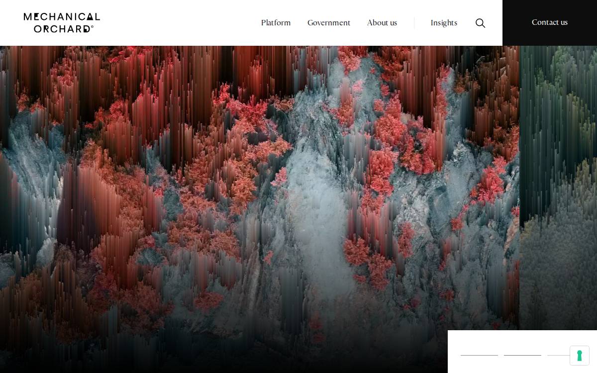 Mechanical Orchard website preview