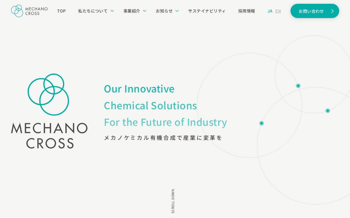 MECHANOCROSS website preview