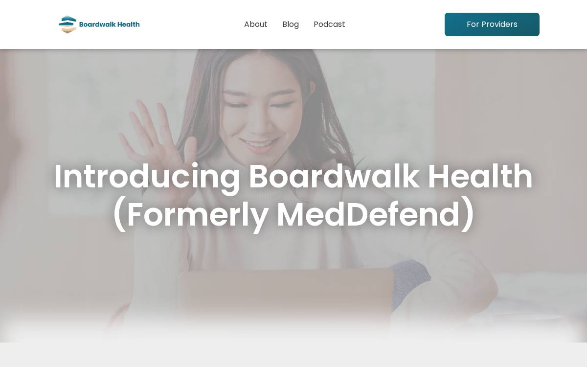 MedDefend website preview