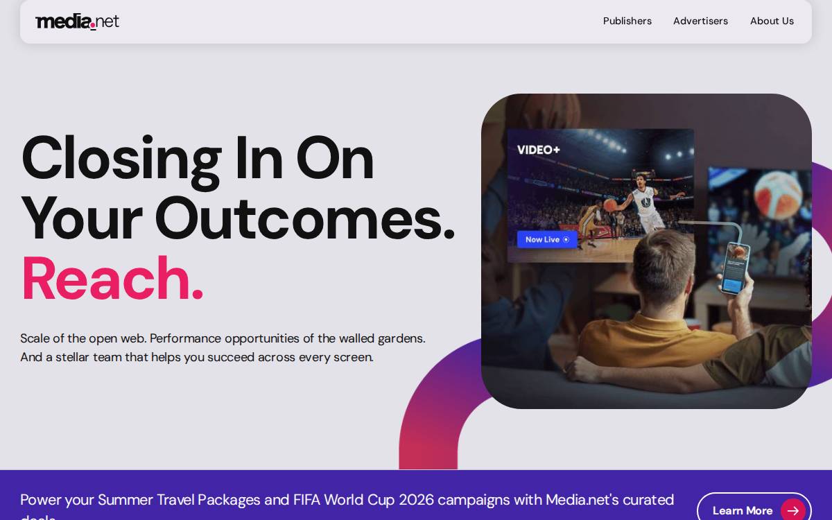 Media website preview