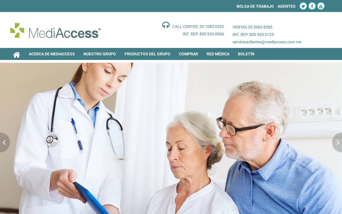 MediAccess website preview