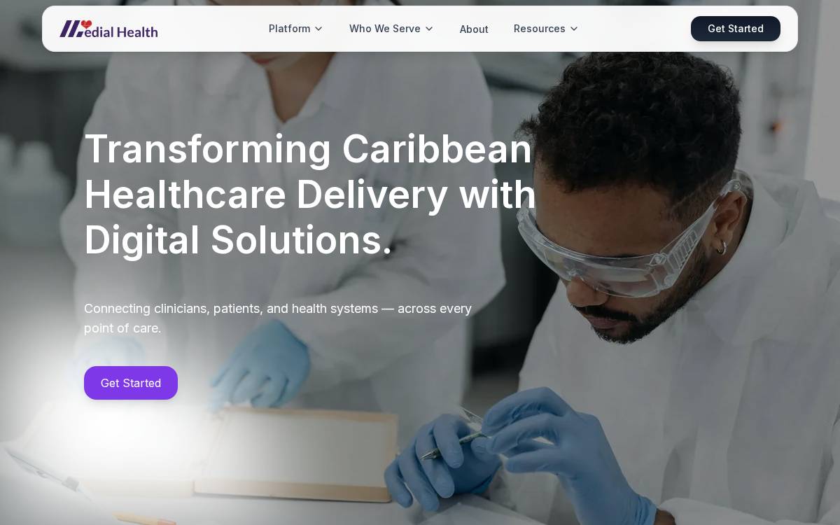 Medial website preview