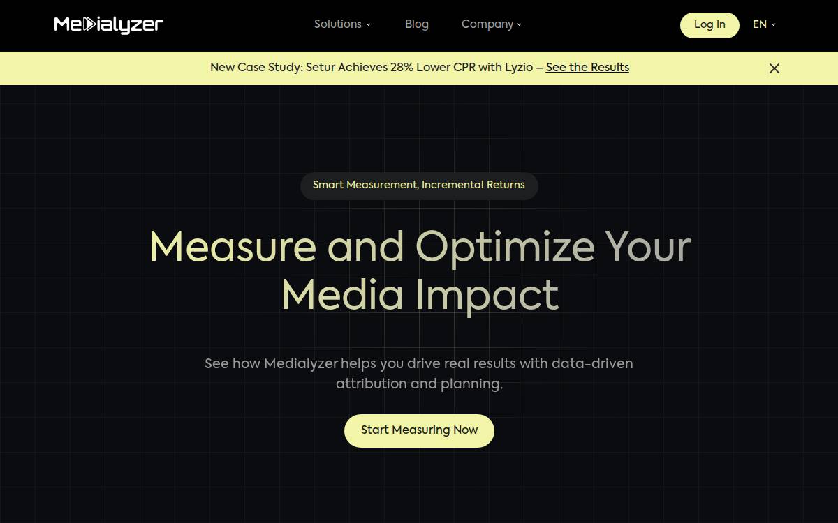 Medialyzer website preview