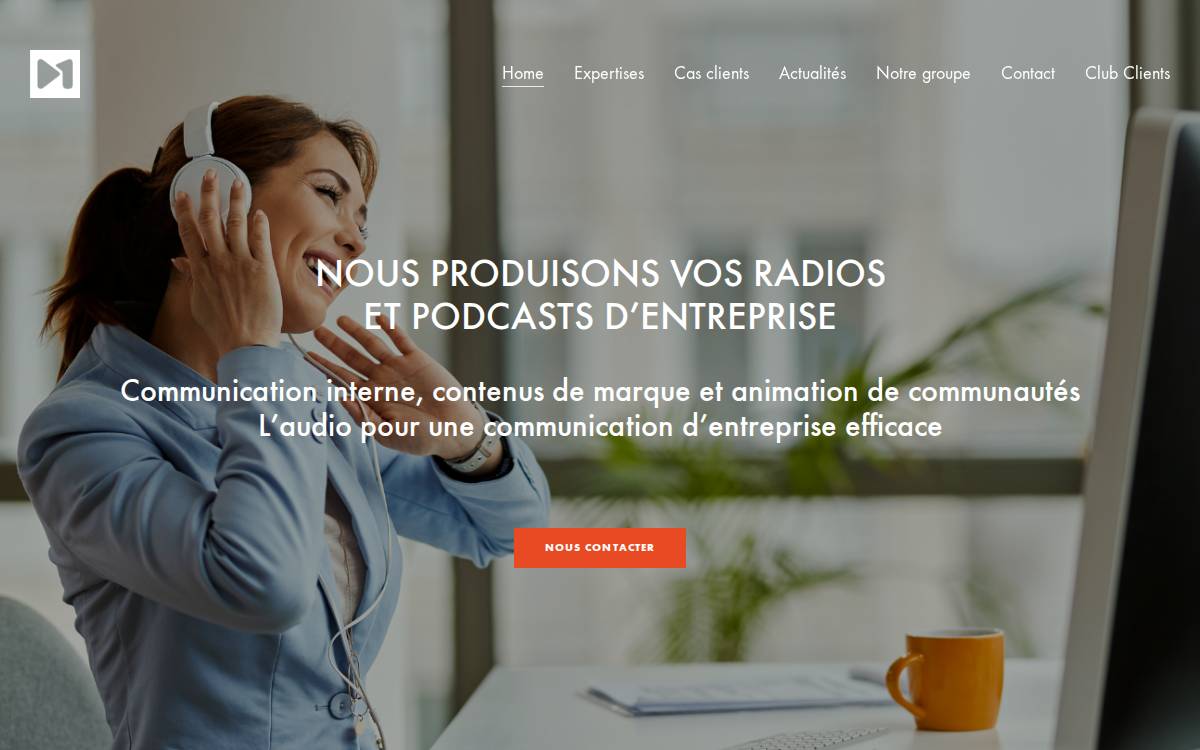 Mediameeting website preview