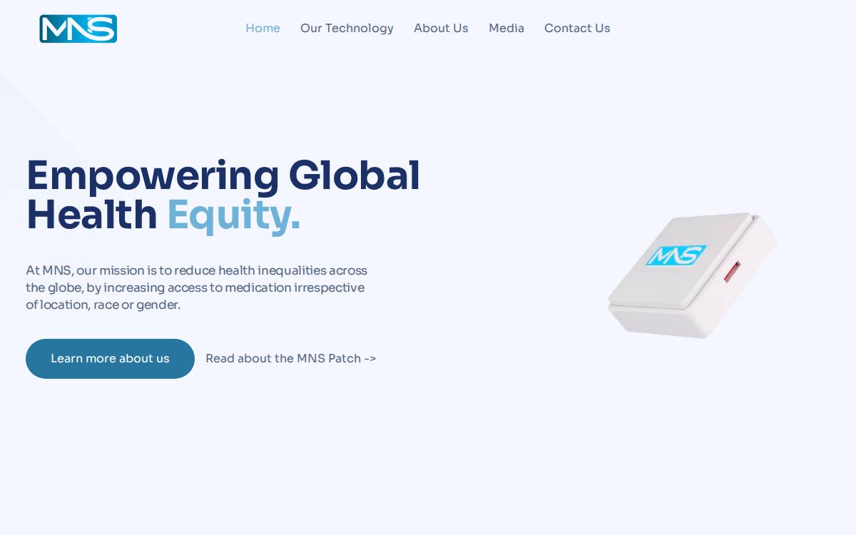 Medical device website preview