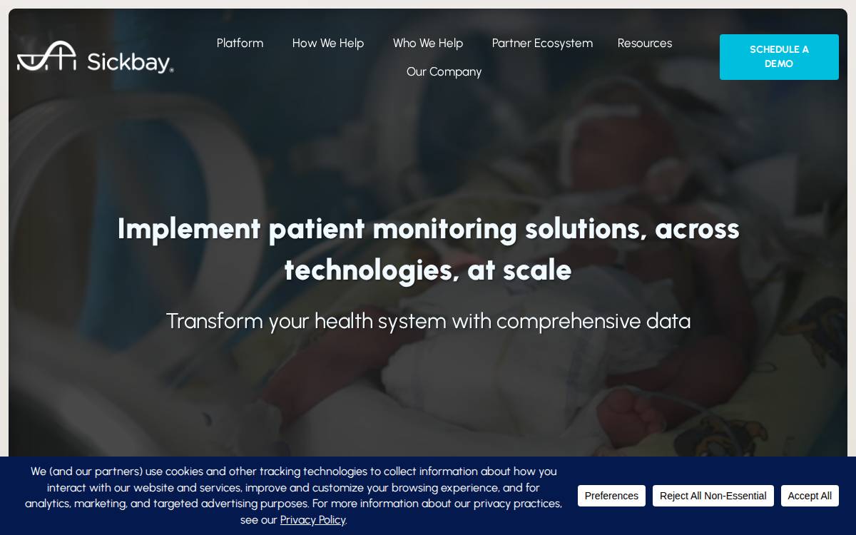 Medical Informatics Corp. website preview