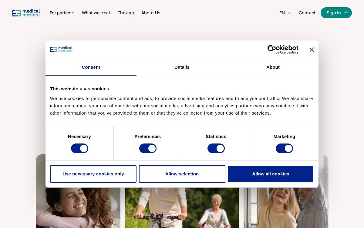 Medicalmotion website preview