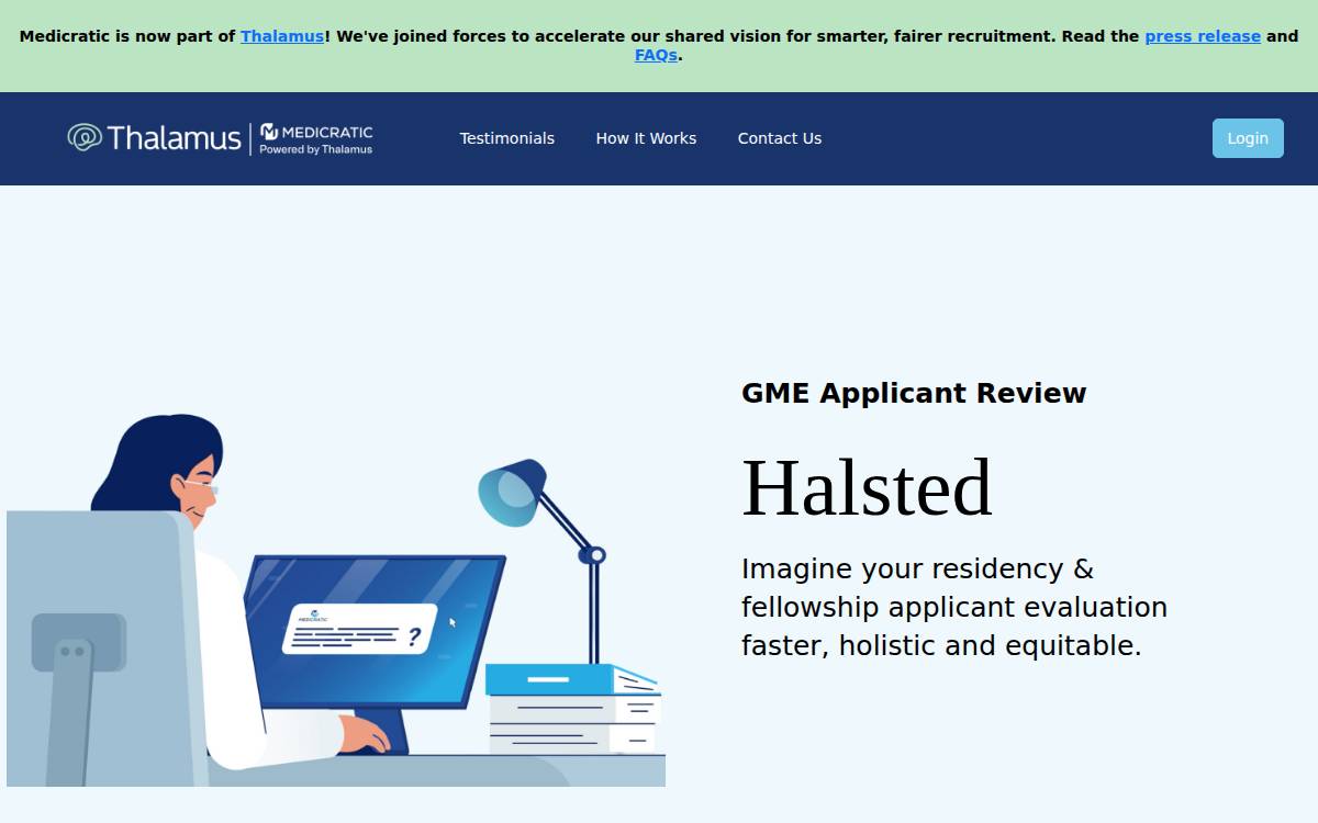 Medicratic website preview