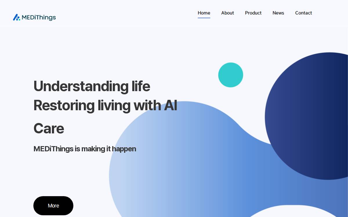 Medithings website preview