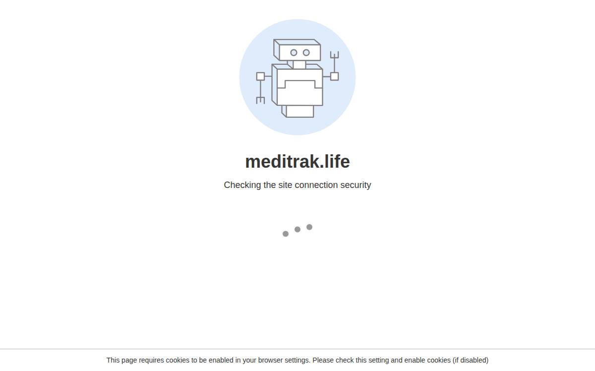 MediTrak Life website preview