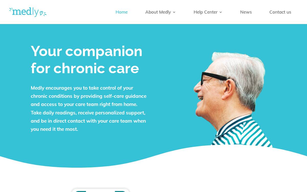Medly website preview