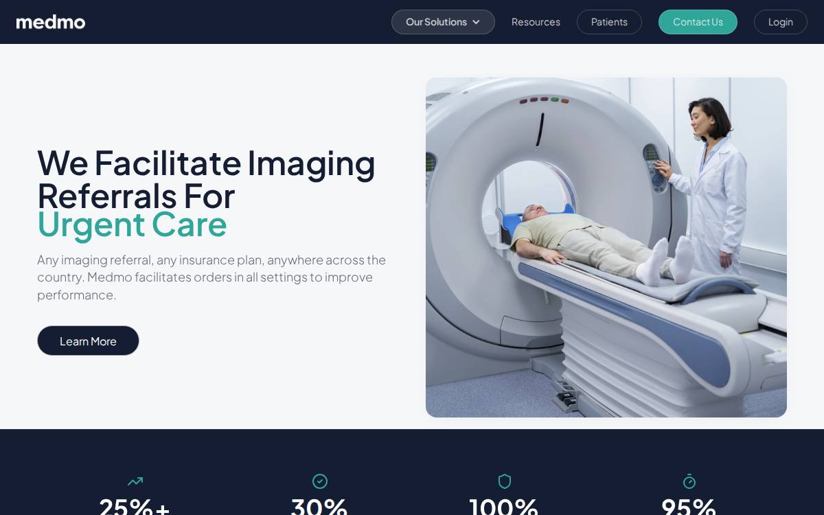 Medmo website preview