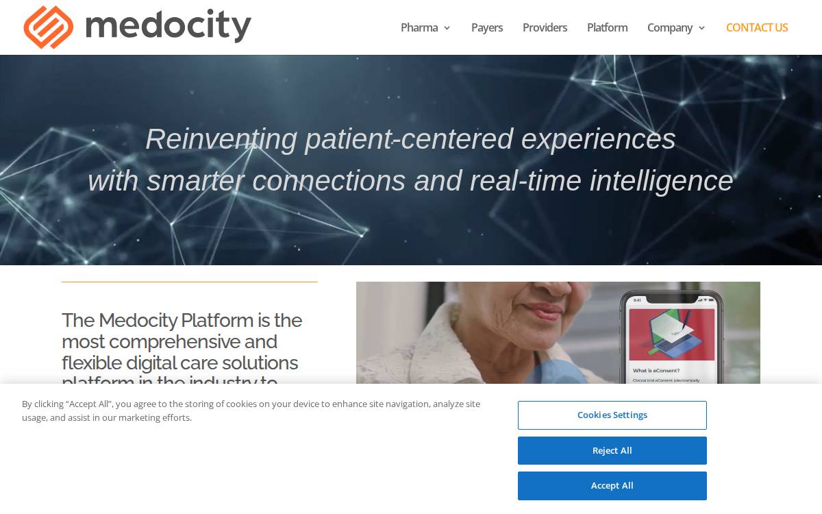 Medocity website preview