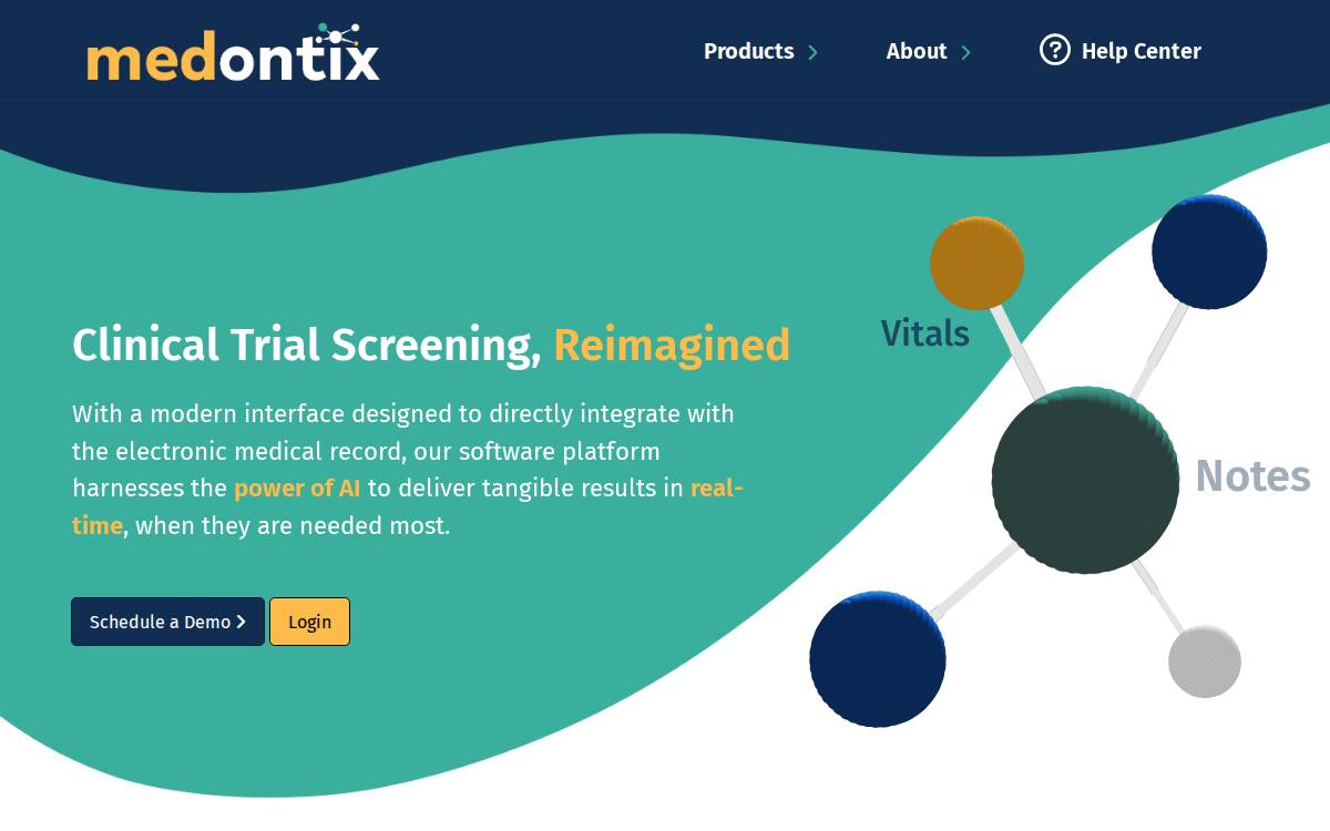 Medontix website preview
