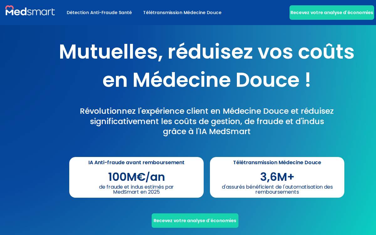 MedSmart website preview