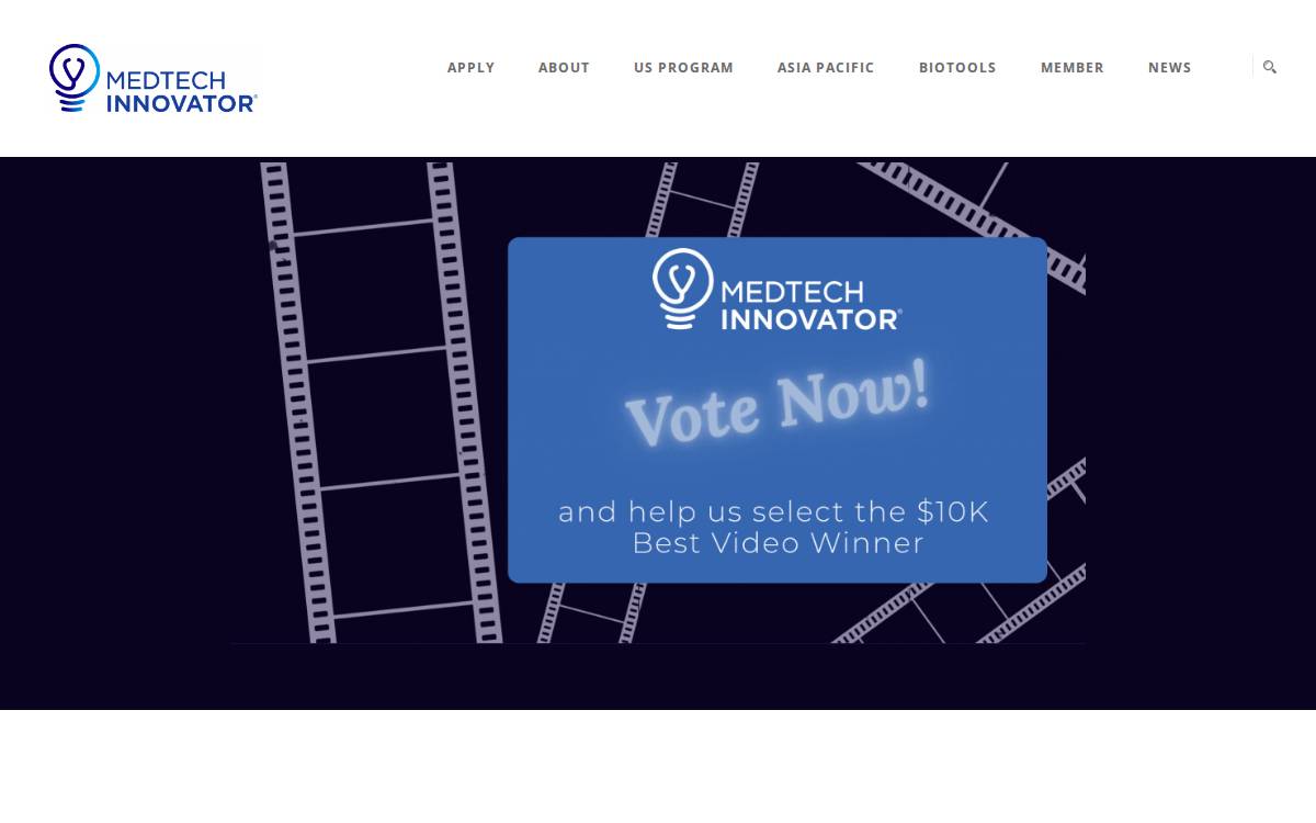 Medtechinnovator website preview