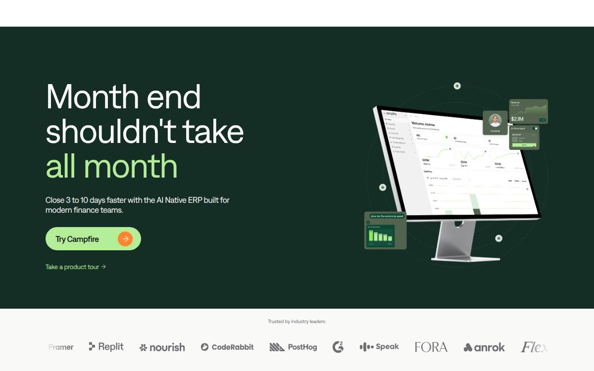 Meetcampfire website preview