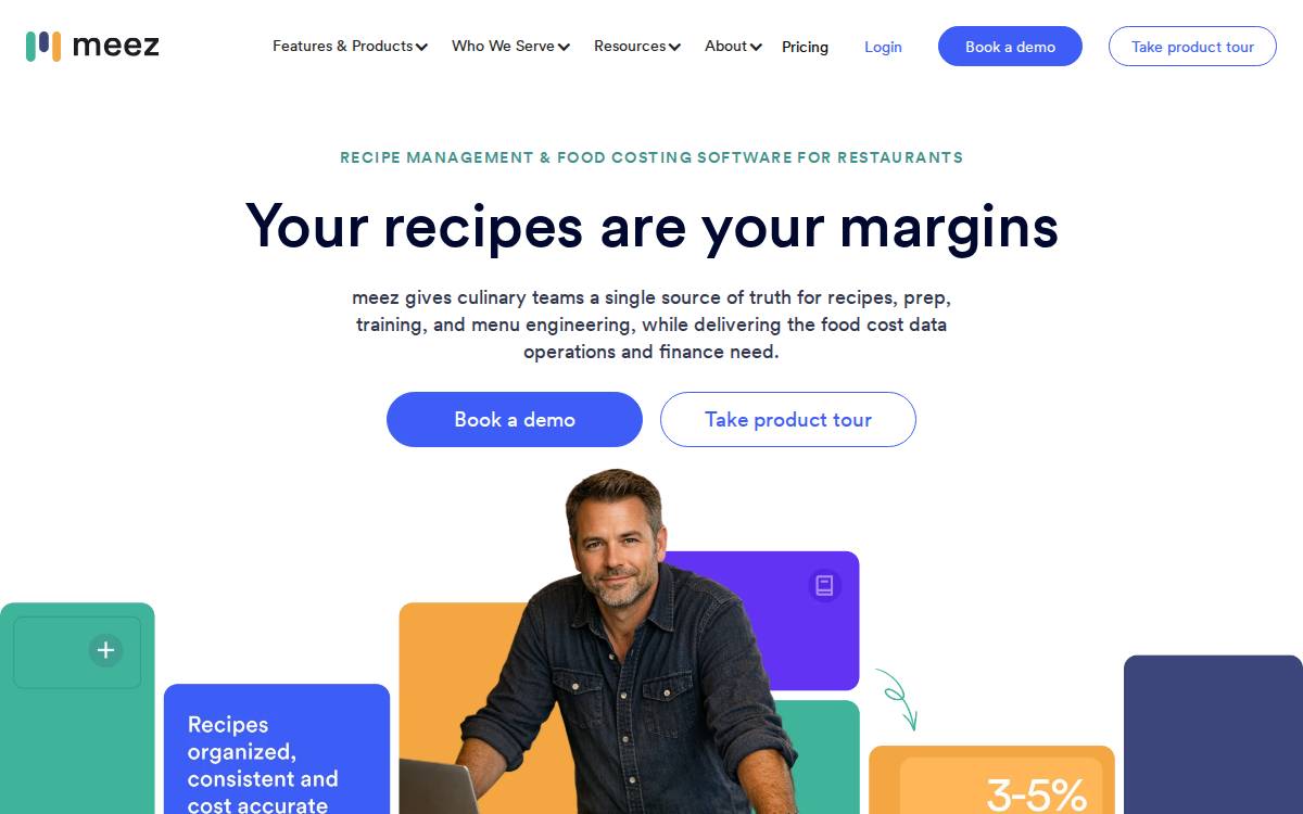 meez website preview