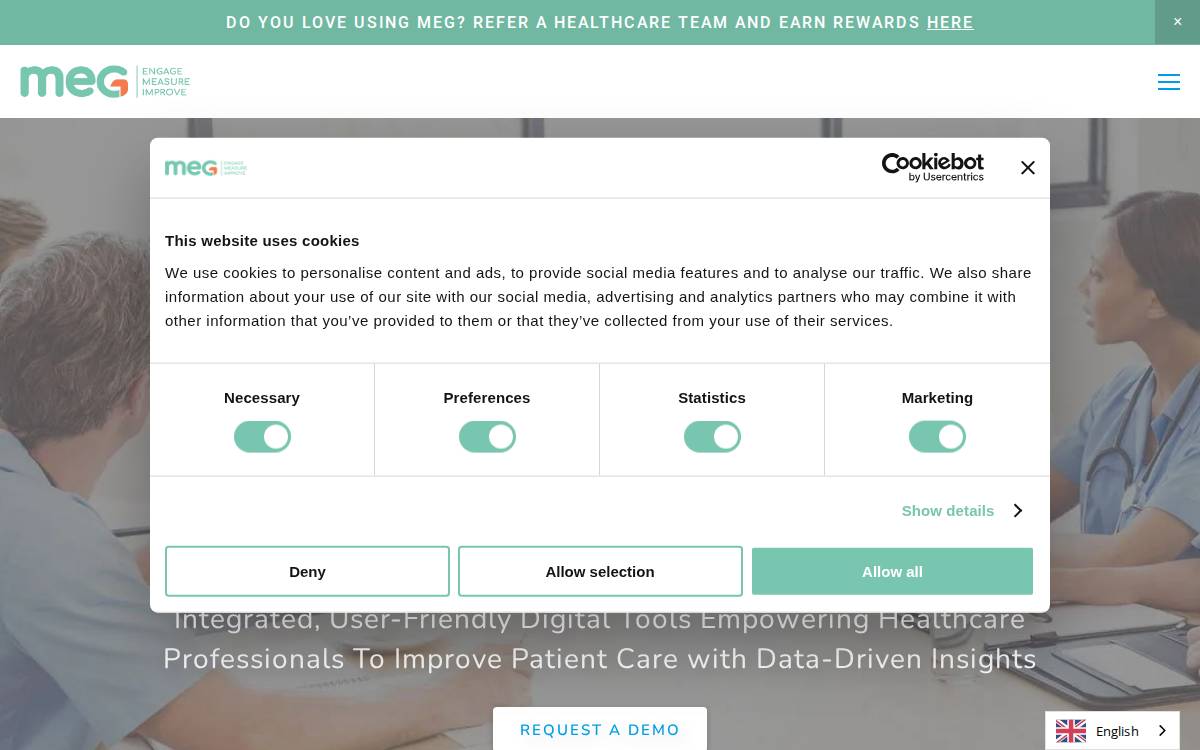 Megsupporttools website preview