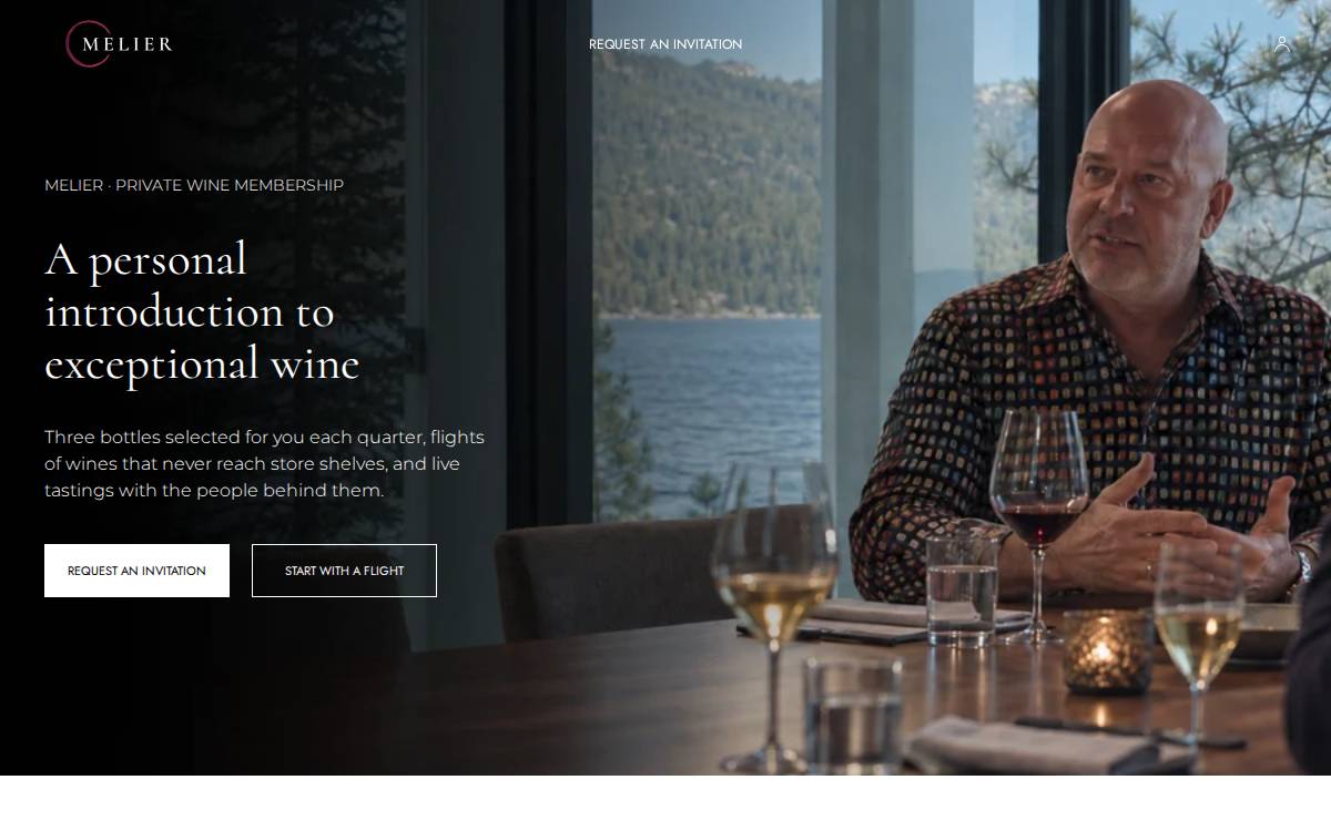 Melier website preview