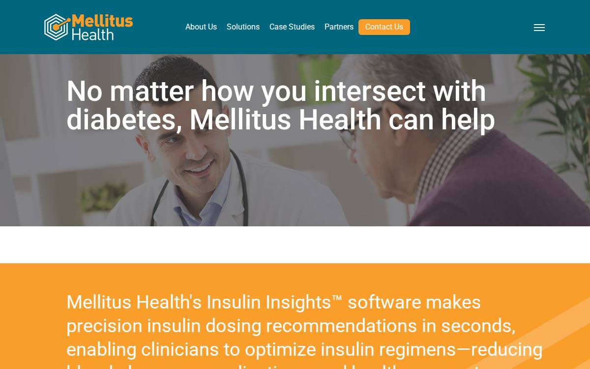 Mellitushealth website preview