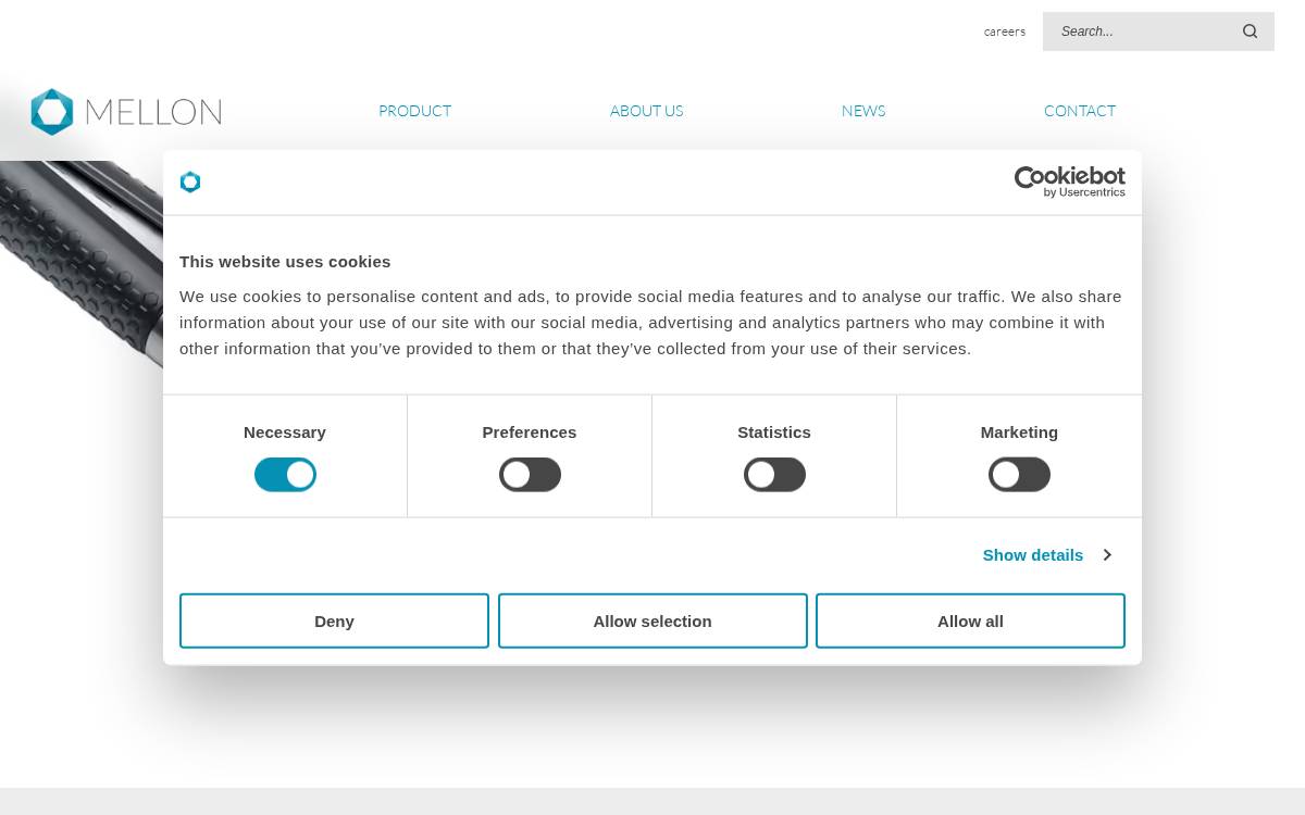 Mellon Medical website preview