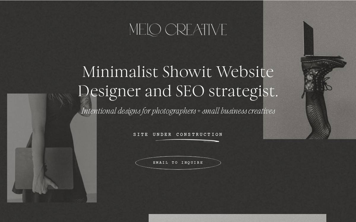 Melo Creative website preview